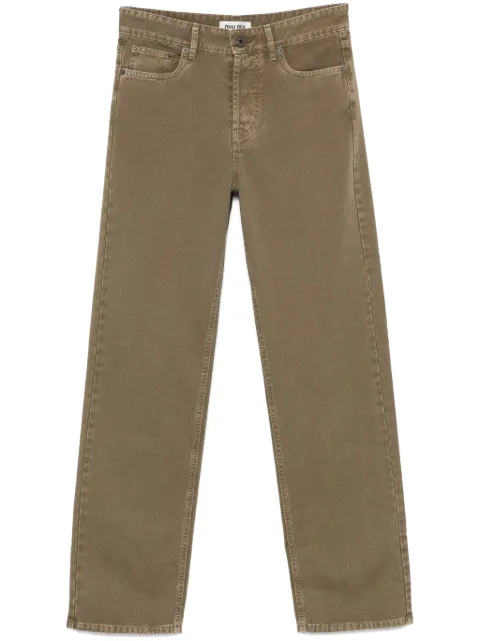 Miu Miu straight-leg jeans