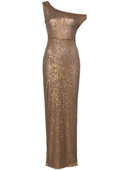 Robe longue à sequins - Norma Kamali - Modalova