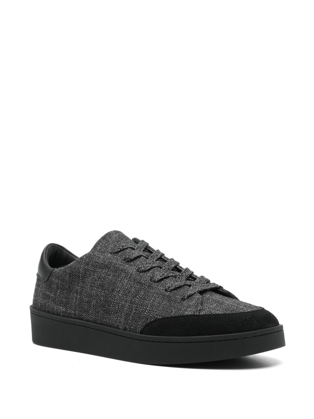 Canali Sneakers met vlakken - Grijs