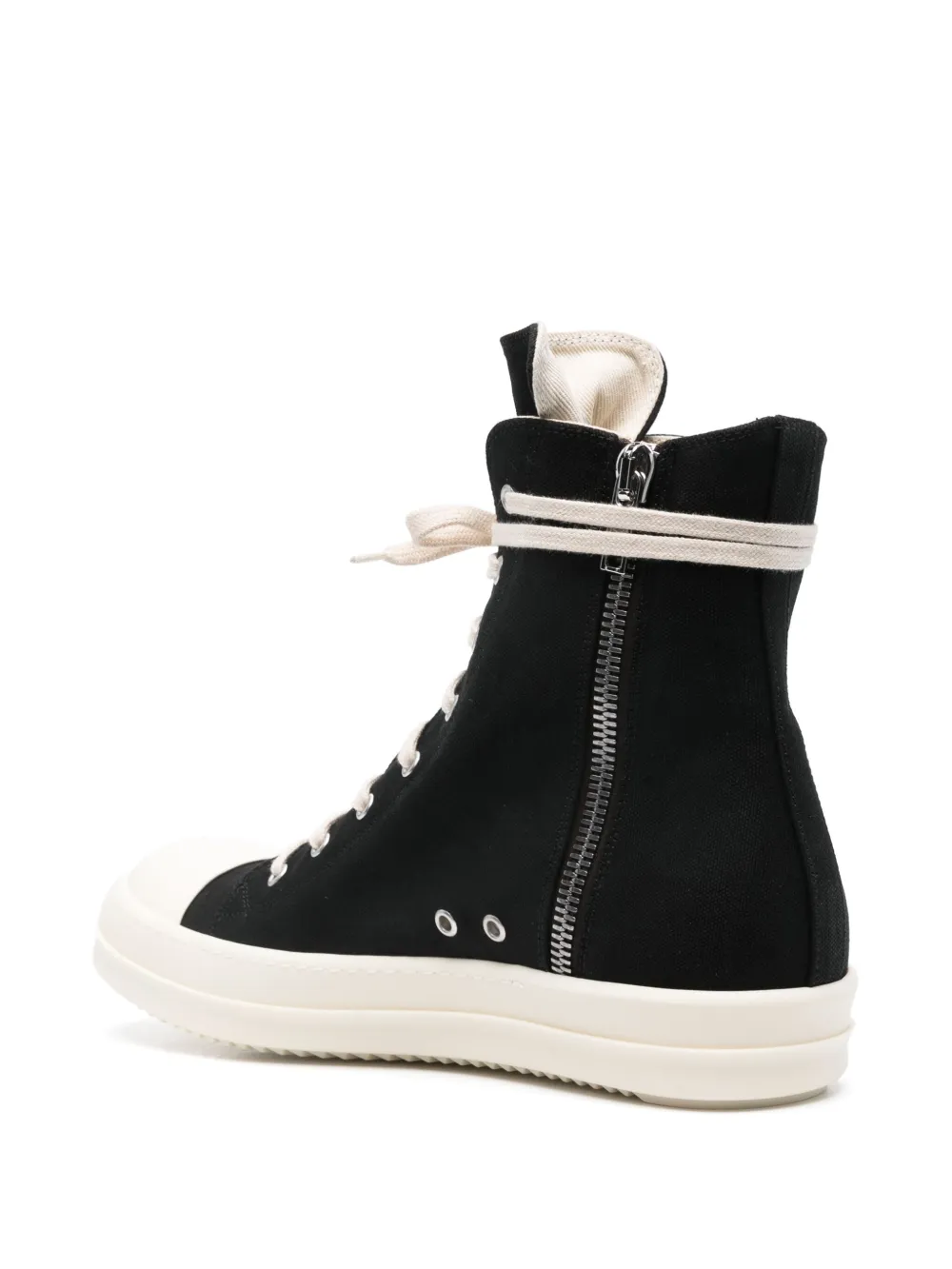 Rick Owens DRKSHDW canvas sneakers Black