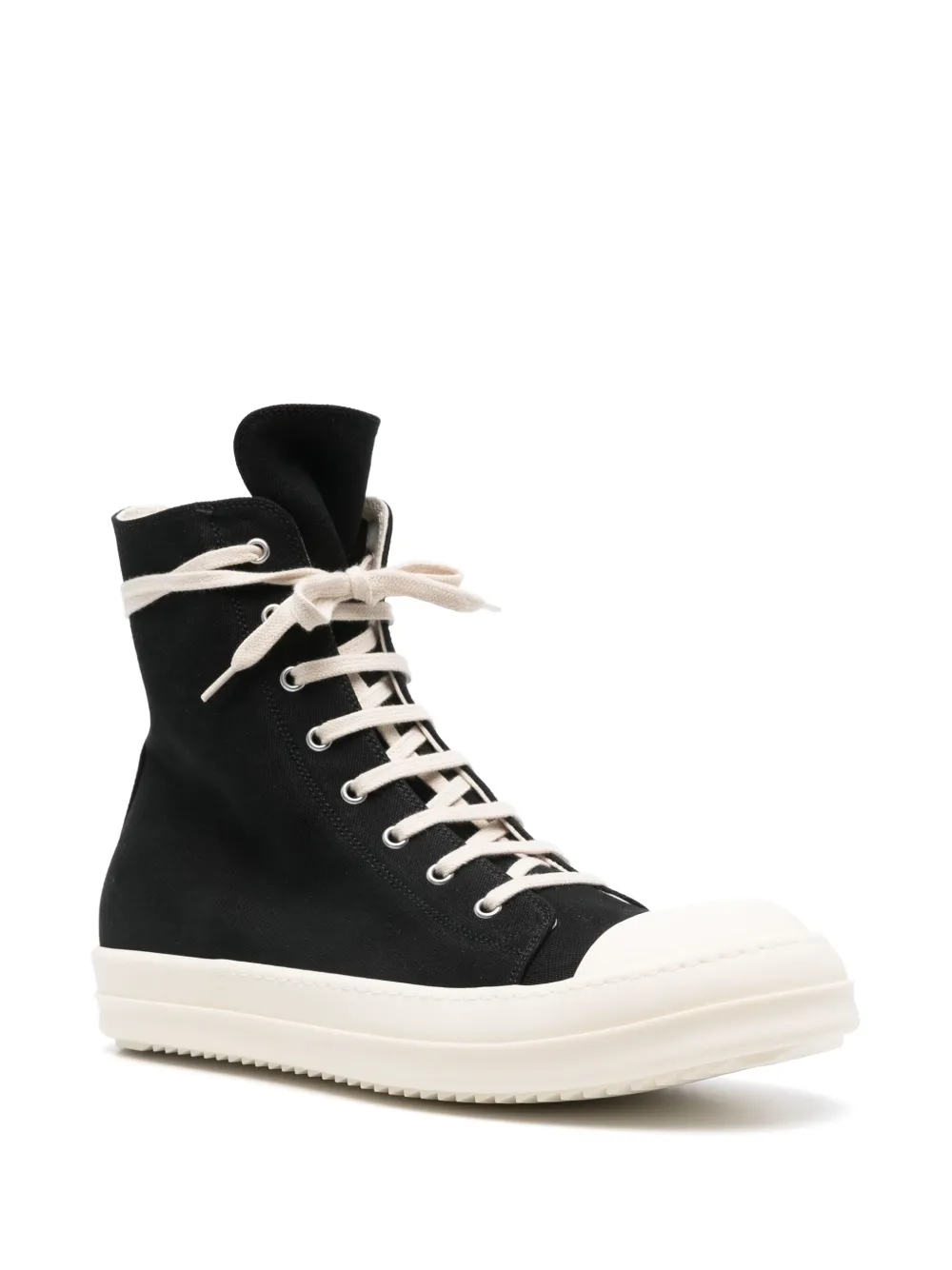 Rick Owens DRKSHDW canvas sneakers Black