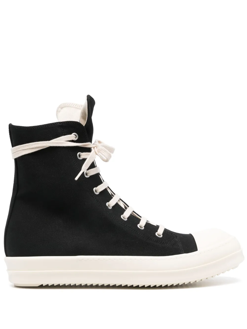 Rick Owens DRKSHDW canvas sneakers Black