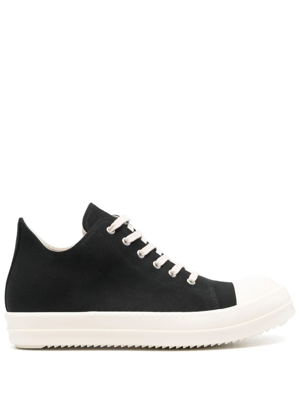 Rick Owens DRKSHDW canvas sneakers Black