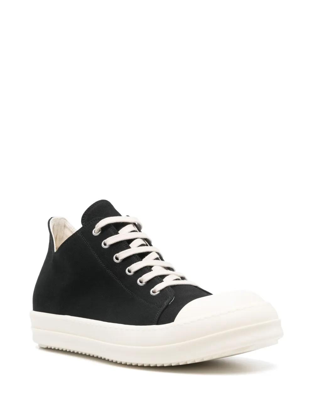 Rick Owens DRKSHDW canvas sneakers - Zwart