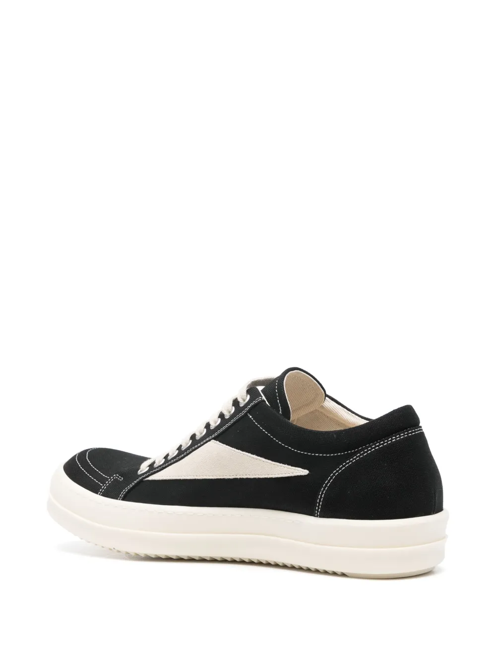 Rick Owens DRKSHDW canvas sneakers Black