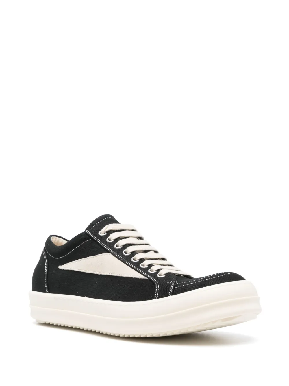 Rick Owens DRKSHDW canvas sneakers Black