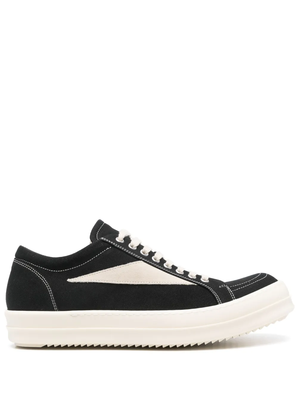 Rick Owens DRKSHDW canvas sneakers Black