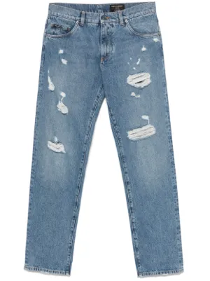 Dolce & Gabbana straight-leg Jeans | Blue | FARFETCH IN