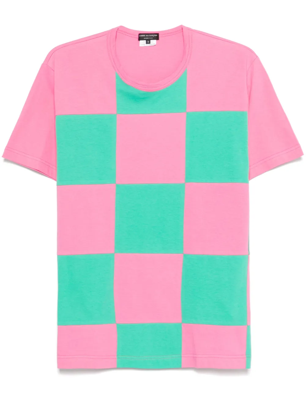 checked T-shirt