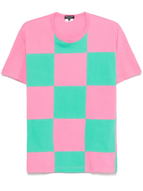 Comme des Garçons Homme Plus checked T-shirt