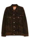Martine Rose Oversized denim jacket - Orange