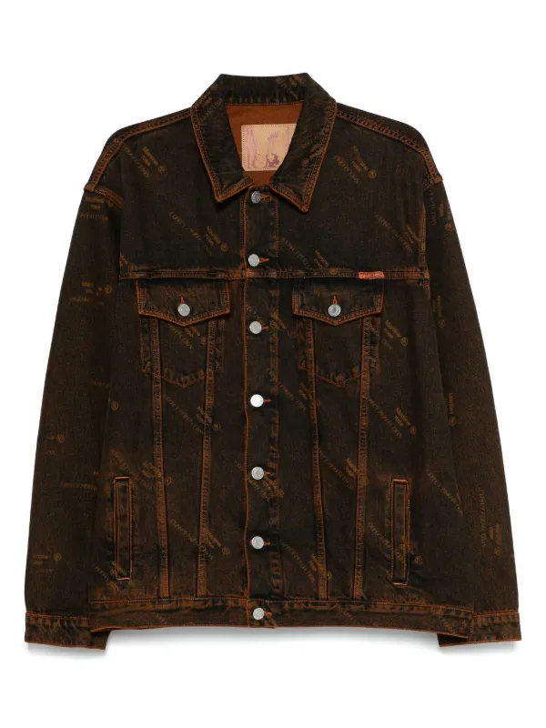 Martine Rose OVERSIZED DENIM JACKET Blue | BSTN Store