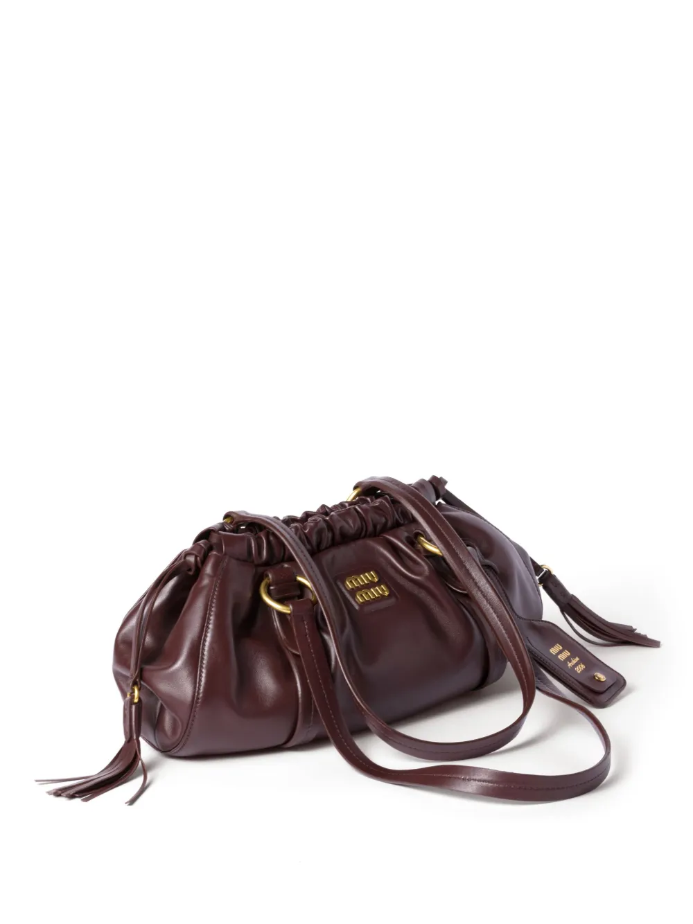 Miu Miu Joie Shoulder Bag | Brown | FARFETCH