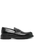 Canali leather loafers - Black