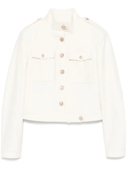 Veste crop à col montant - TOM FORD - Modalova
