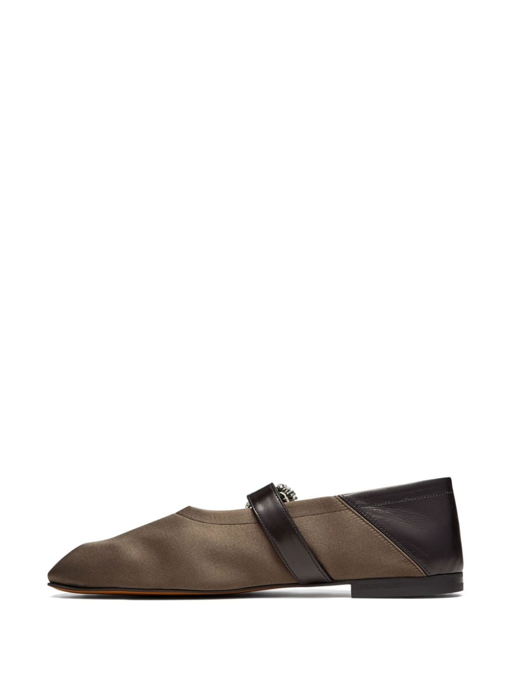 Shop Wales Bonner Glide Ballet Flats In Brown