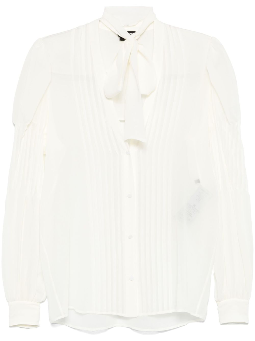 TOM FORD crepe shirt - Neutrals