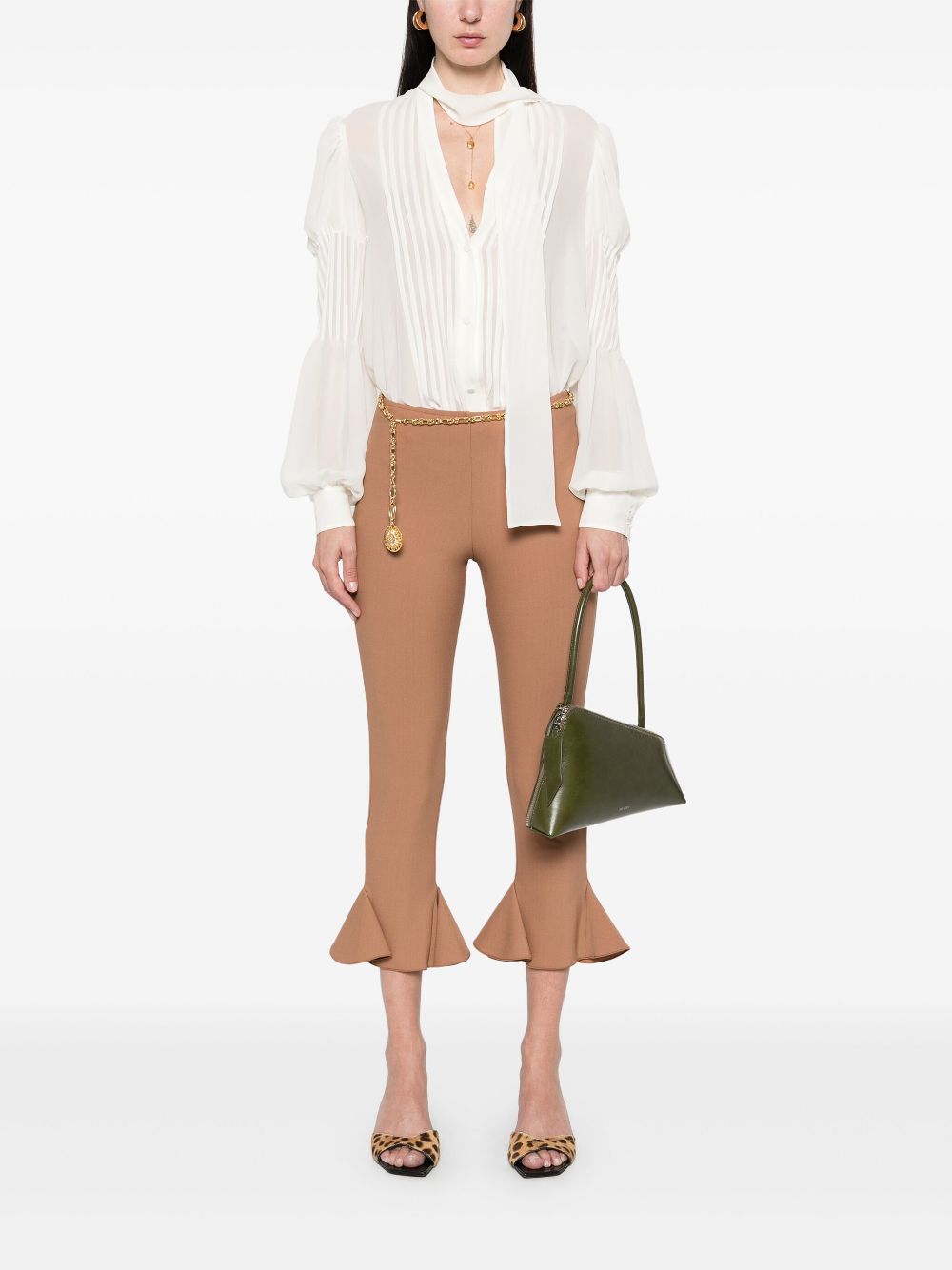 TOM FORD Crêpe blouse - Beige