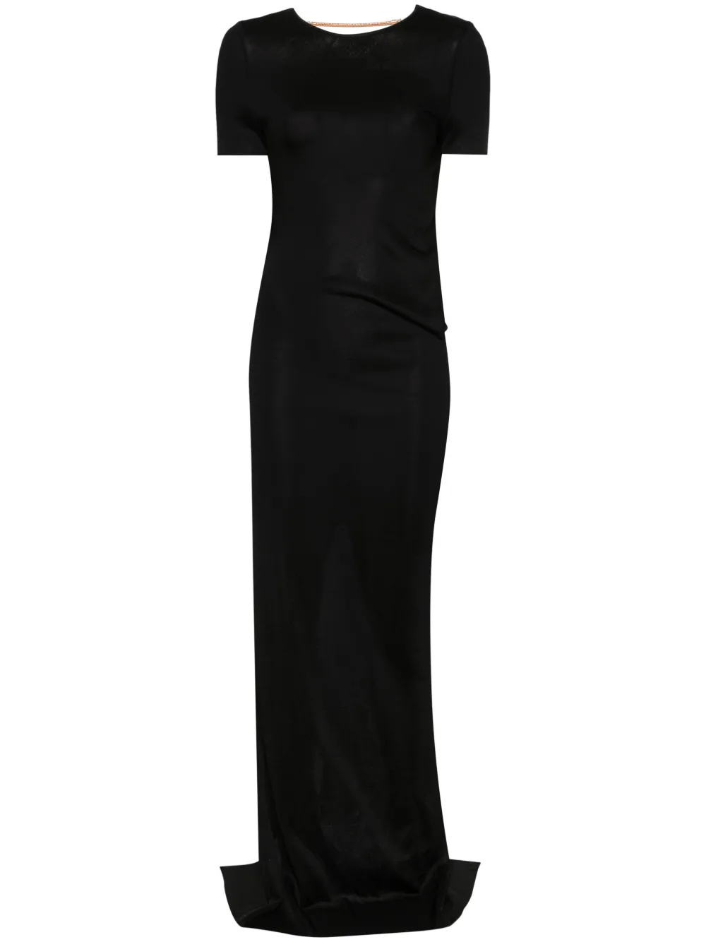 TOM FORD open-back gown – Black