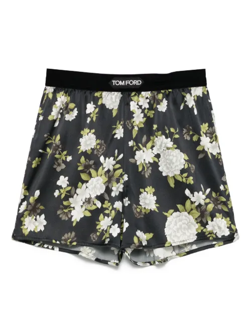 Short de pyjama à fleurs - TOM FORD - Modalova