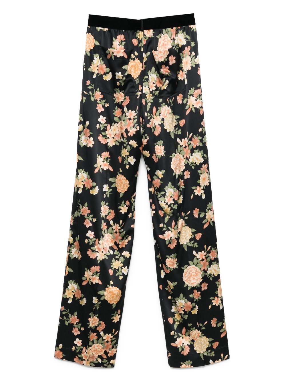 TOM FORD floral-print pajama trousers - Black