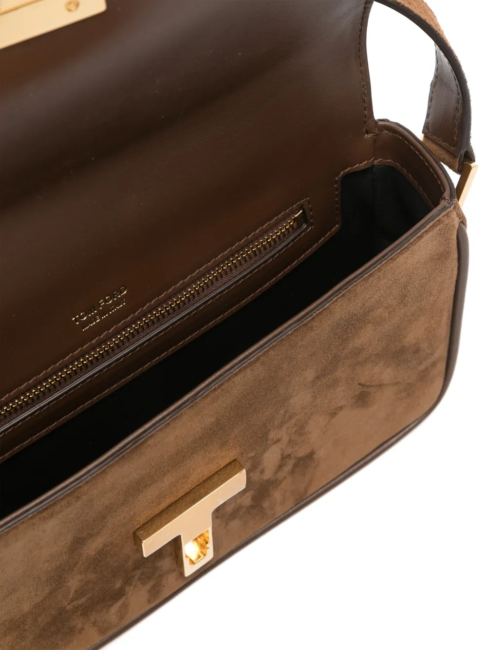 TOM FORD Wallis schoudertas Bruin