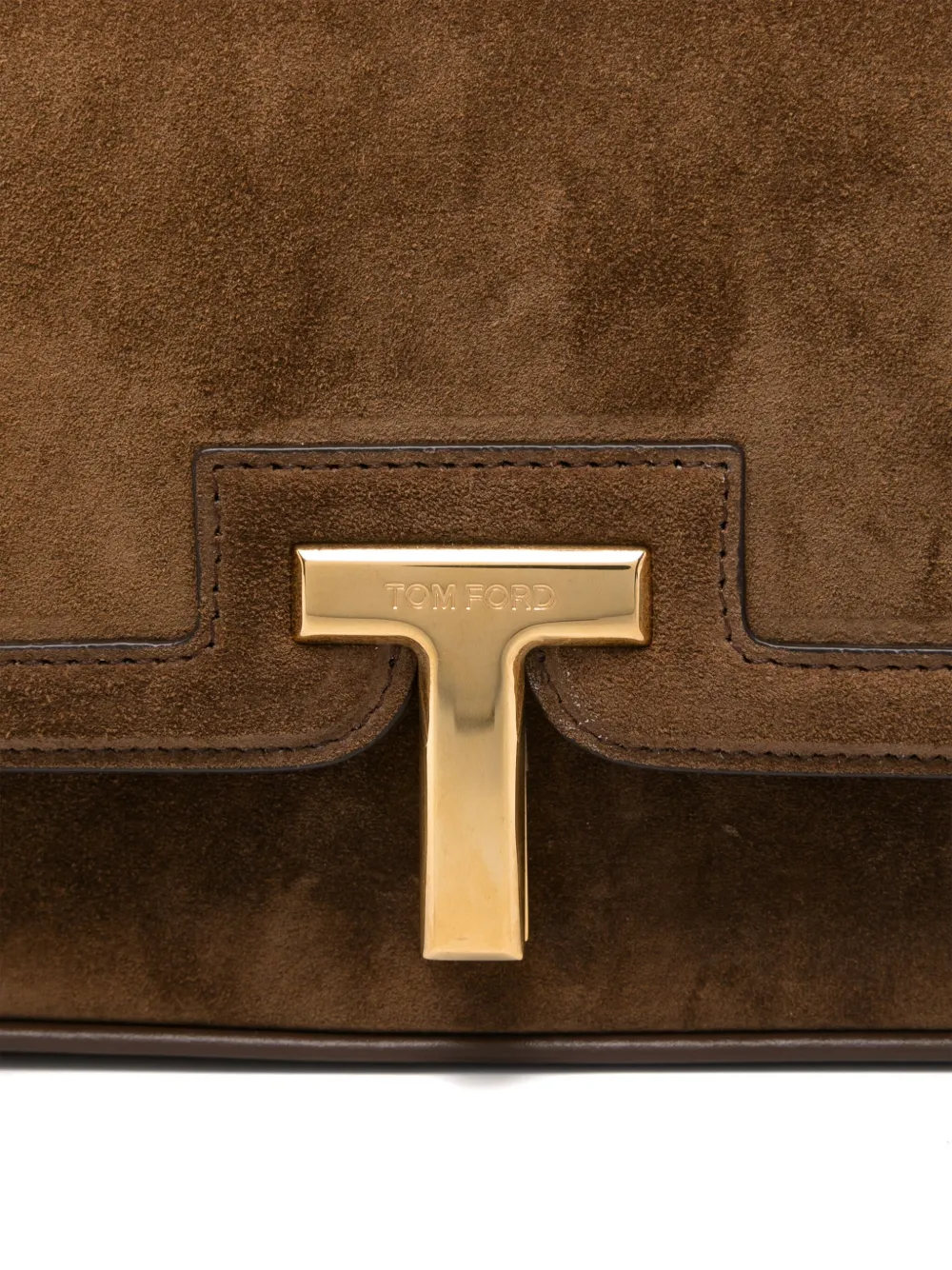 TOM FORD Wallis schoudertas Bruin