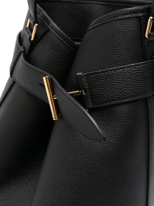 TOM FORD ブラック バケットバッグ TOM FORD Medium Tara Bucket Bag | Black | FARFETCH