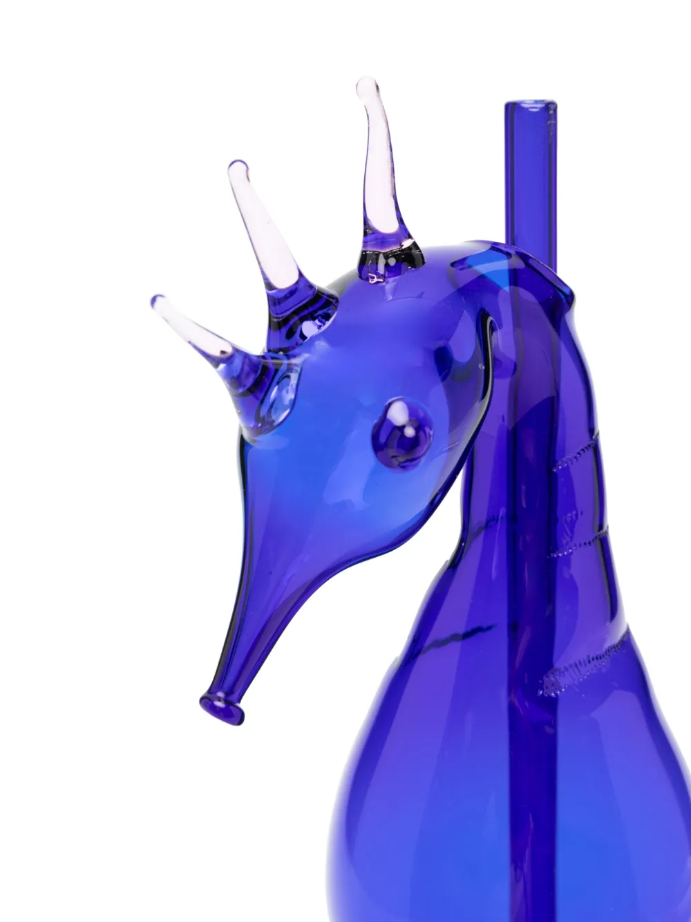  Les-ottomans Seahorse Cocktail Glass - Blue 