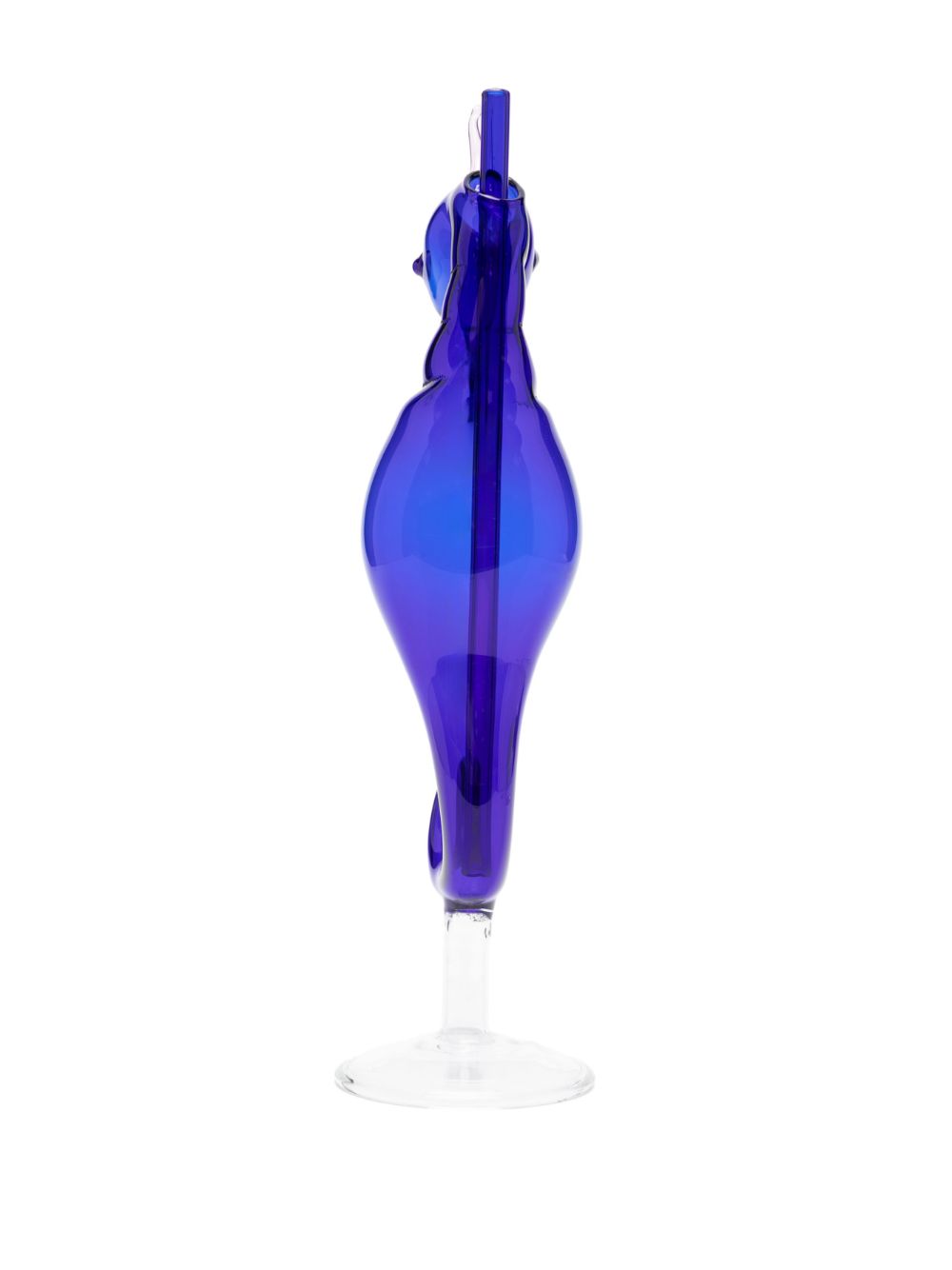 Les-Ottomans Seahorse Cocktail glass - Blue