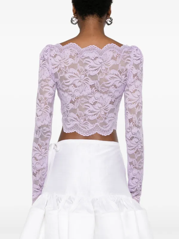トップス Violet ribbon tops ivory ANDMARY】Violet ribbon tops