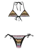 Missoni crochet-knit bikini set - Black