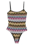 Missoni crochet-knit swimsuit - Black