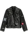 Represent Metallica leather jacket - Black