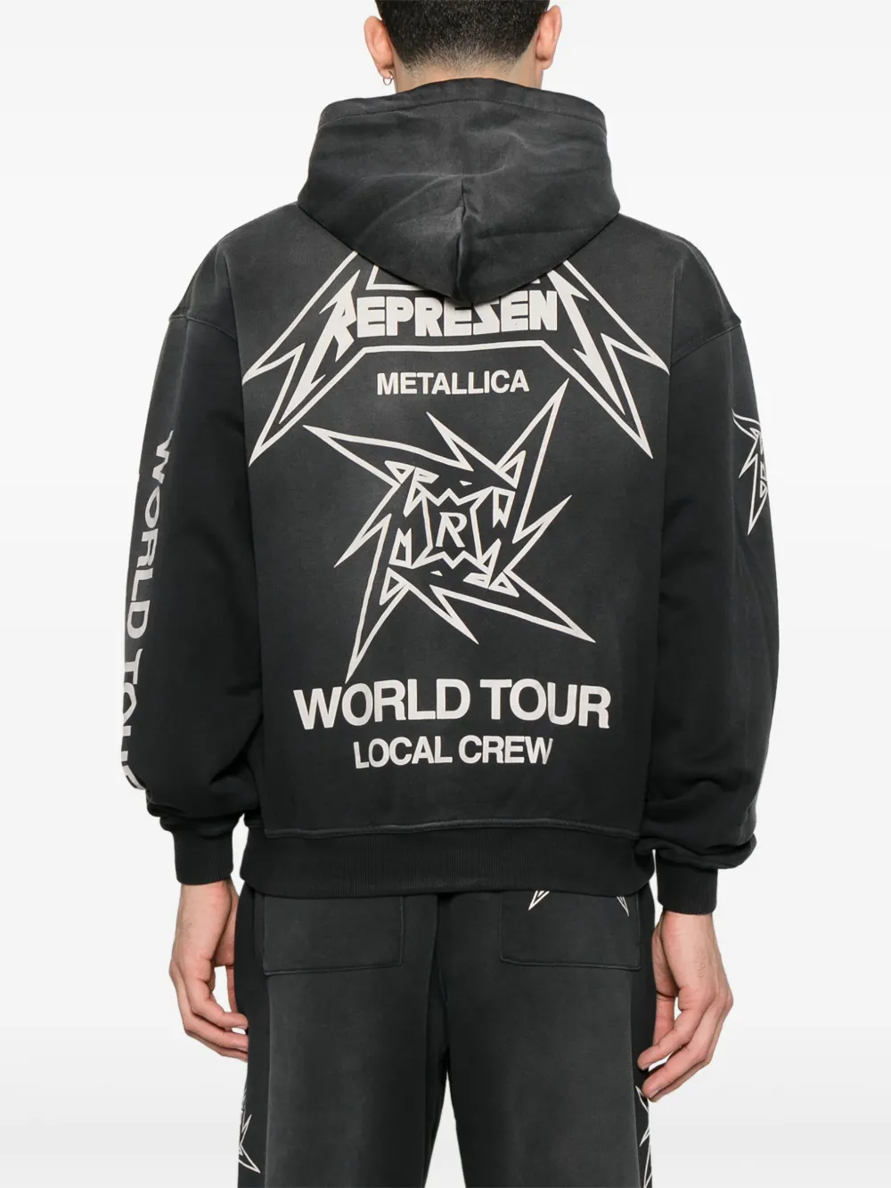 Represent x Metallica 40 Year Anniversary hoodie Grijs