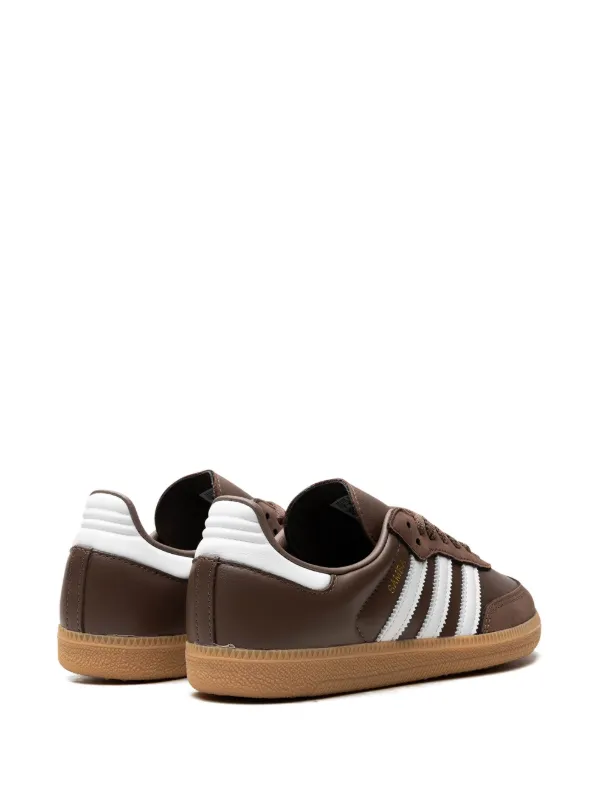 Adidas Samba OG "Earth Strata Gum" Sneakers | Brown | FARFETCH