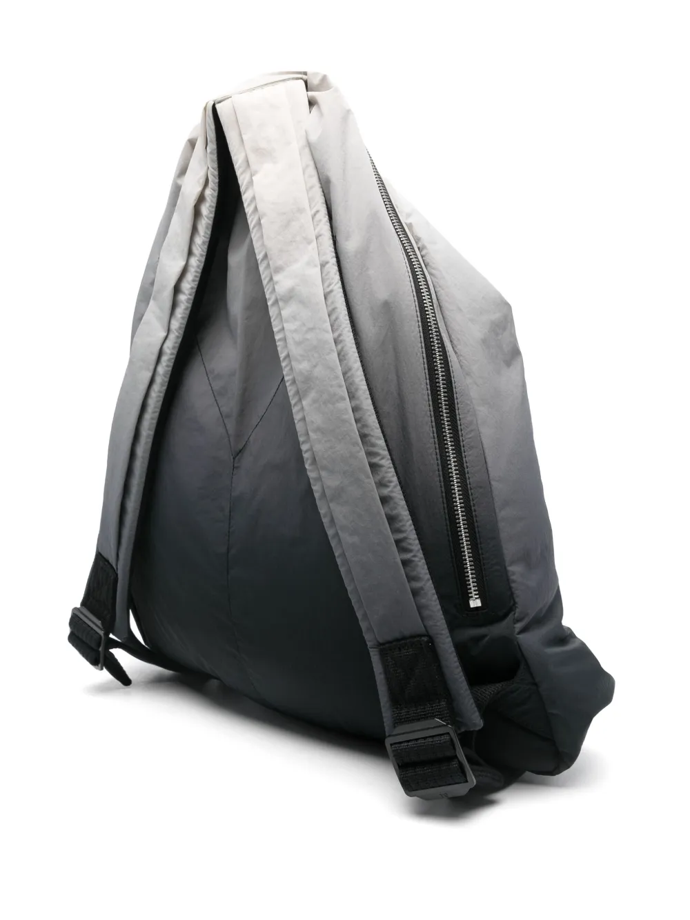 Y-3 Ombré-effect Backpack In Black