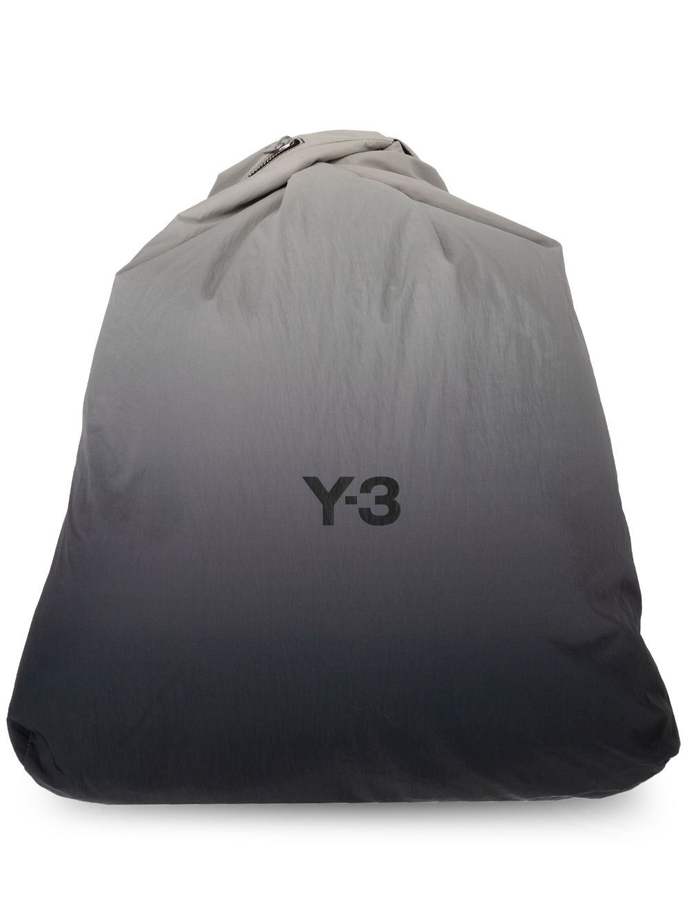 Y-3 ombré-effect backpack - Black