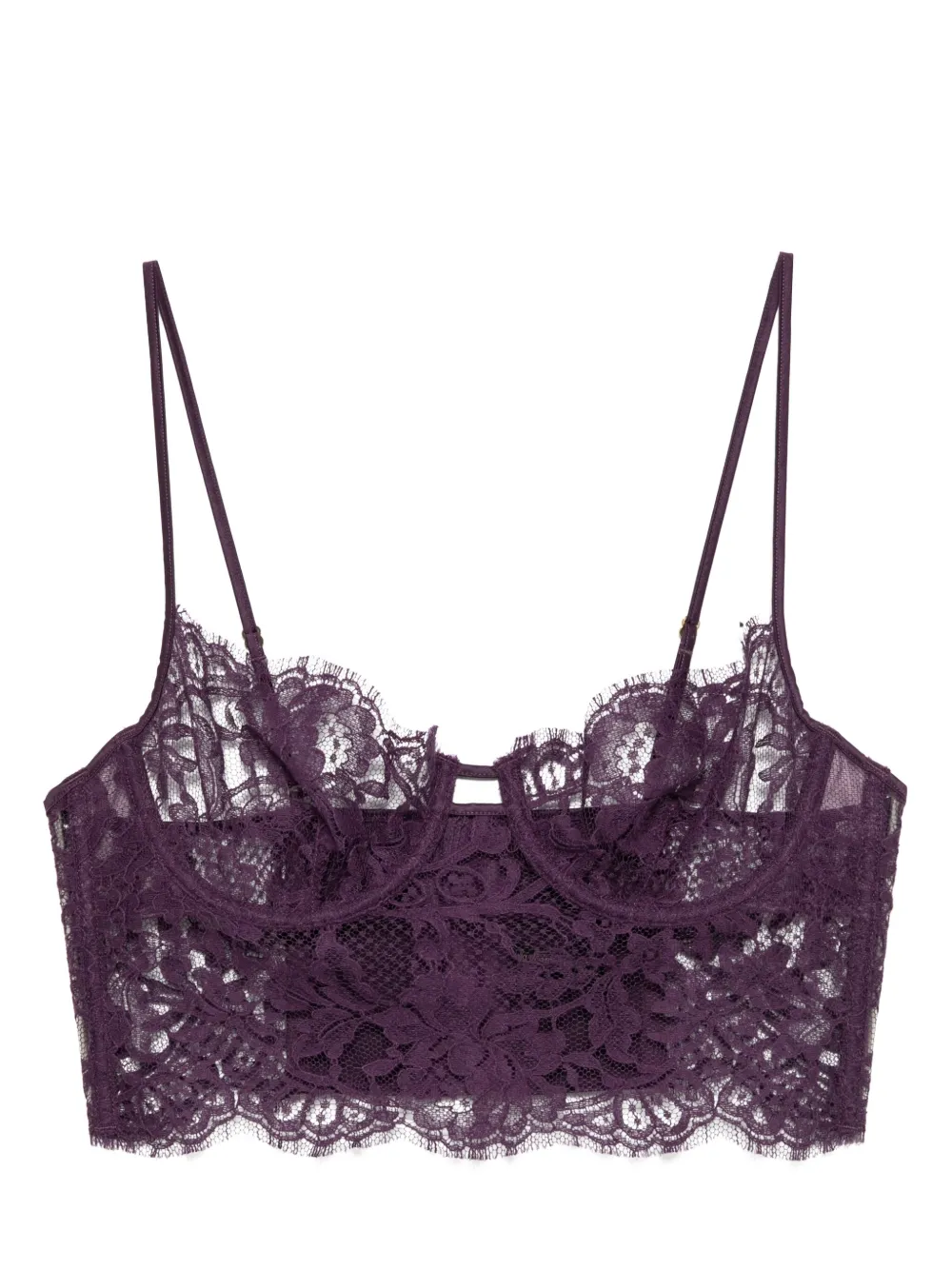 Kiki de Montparnasse Camille longline bra | Purple | Image 1