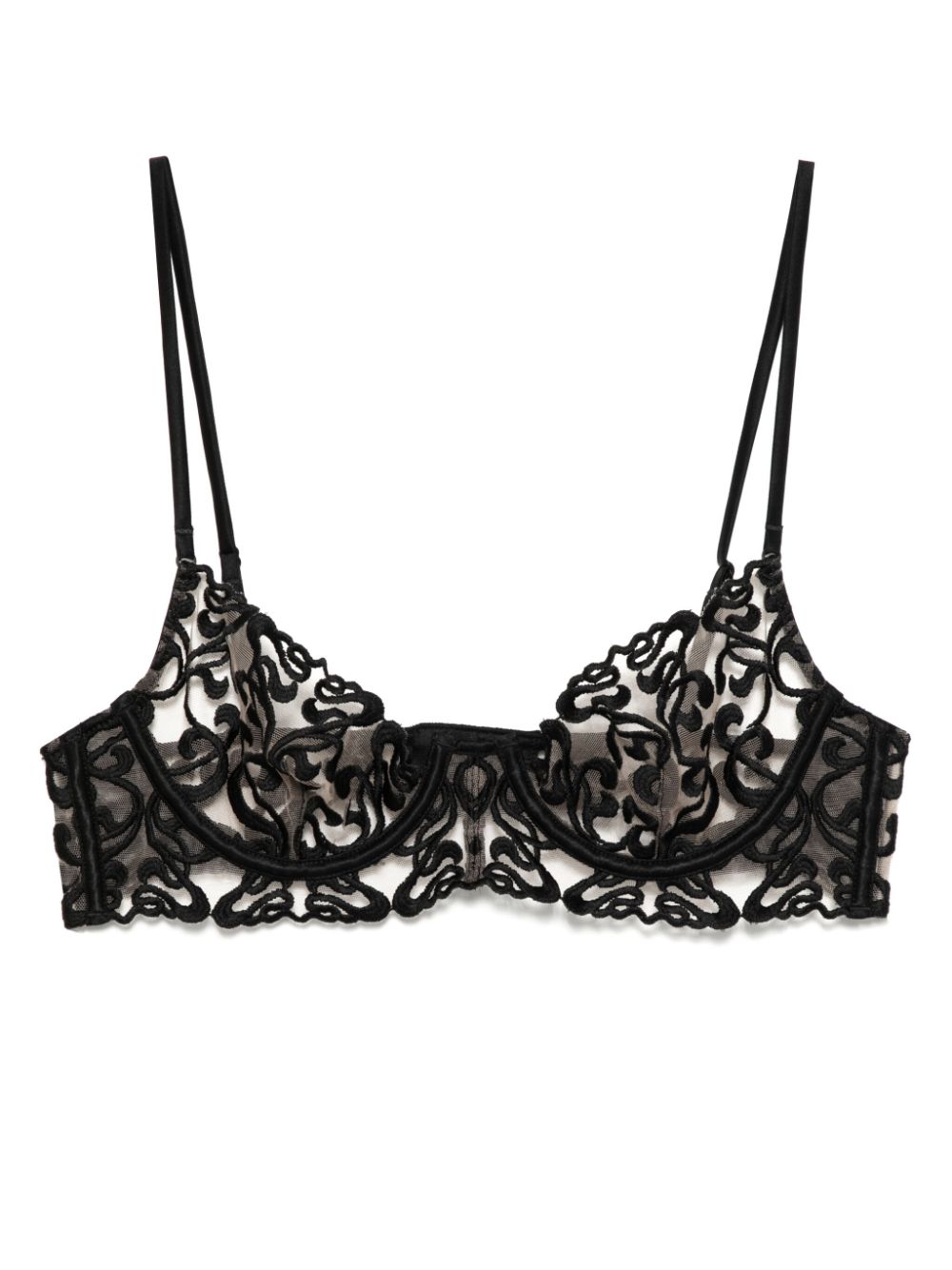 Kiki de Montparnasse Leah plunge bra – Black