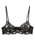 Kiki de Montparnasse Leah plunge bra - Black