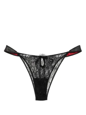 Kiki De Montparnasse ボディースーツ レース ランジェリー KIKI DE MONTPARNASSE Paneled crochet and mesh underwired