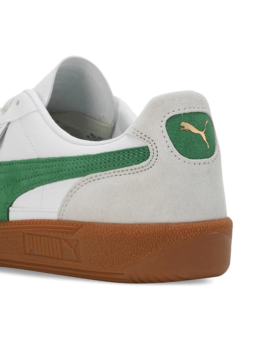 Puma Palermo Lth Man Sneakers White Size 9 Cowhide In White