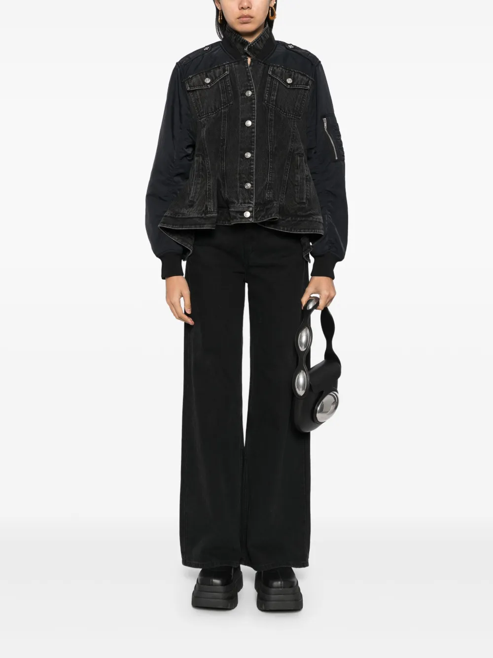 3.1 Phillip Lim chamarra de mezclilla | Chamarras de mezclilla | Image 2