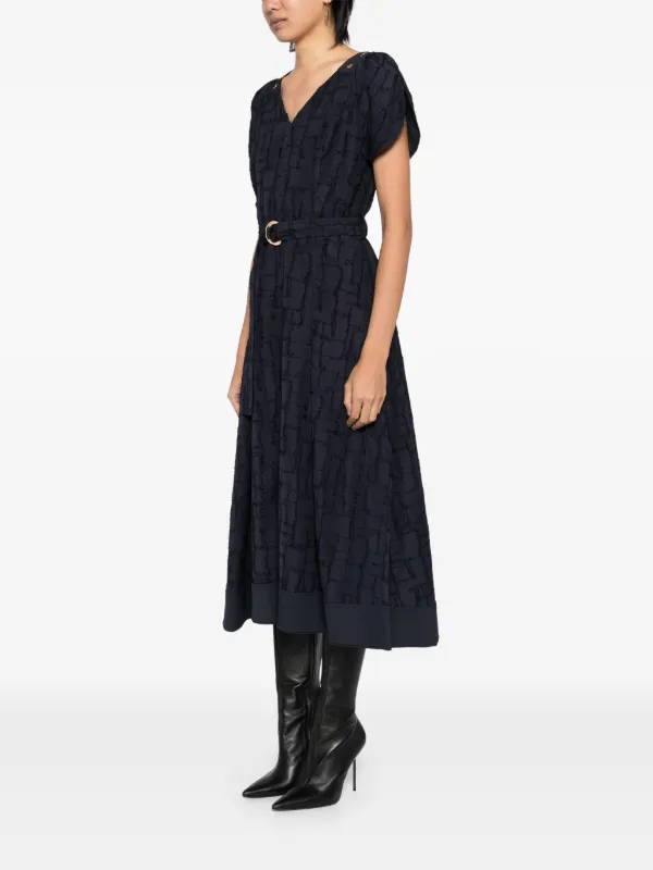 フィリップリム　ワンピース　チェック 3.1 Phillip Lim チェック ドレス | ブルー | FARFETCH JP