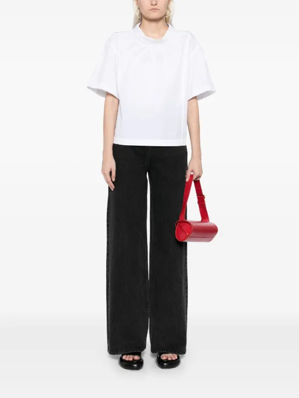 3.1 Phillip Lim ワイドジーンズ | ブラック | FARFETCH JP