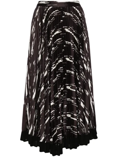Jupe plissée Abstract Wood Grain - 3.1 Phillip Lim - Modalova