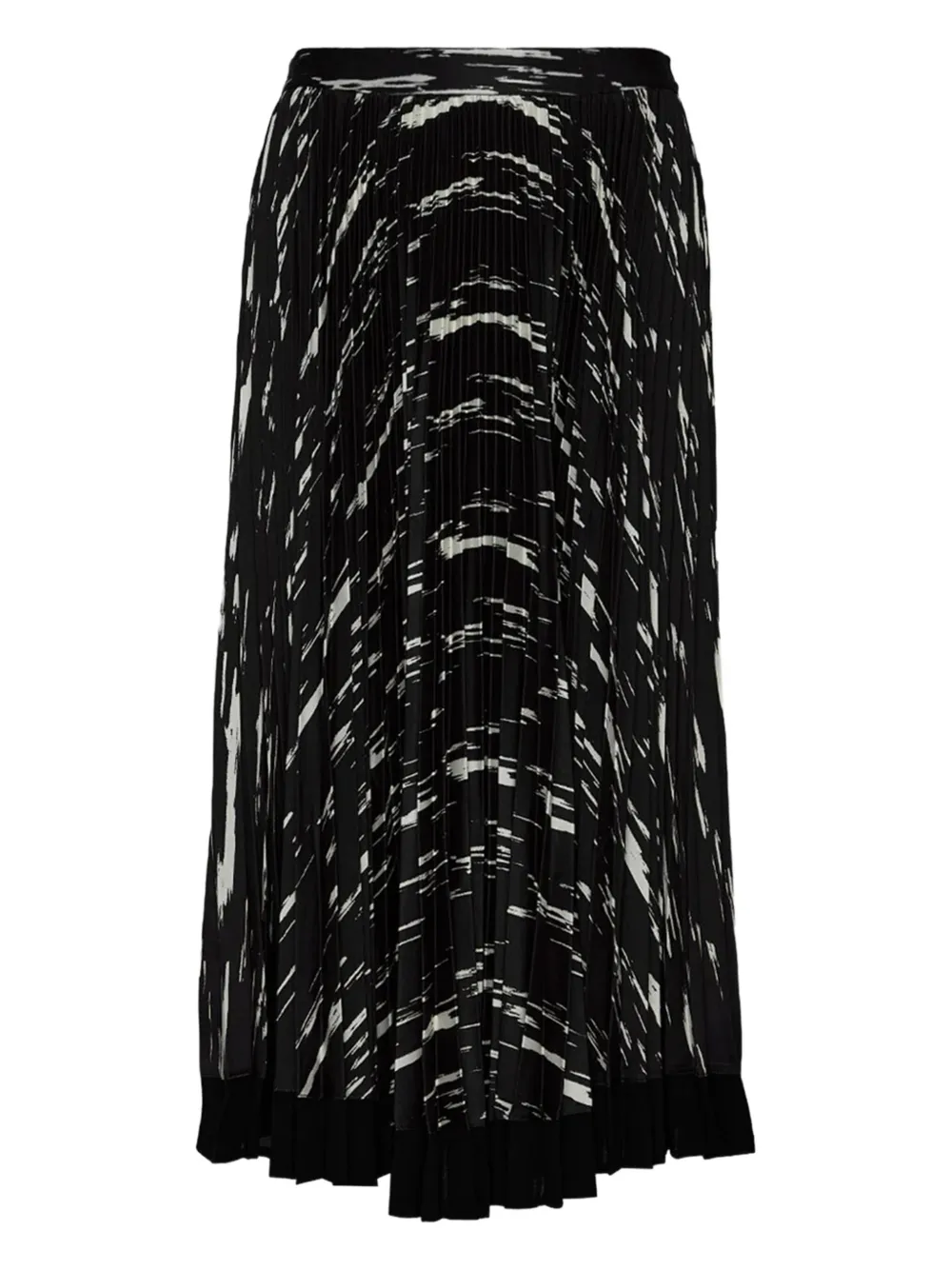 3.1 Phillip Lim Abstract Wood Grain スカート - ブラック 3.1 Phillip Lim Abstract Wood Grain スカート - ブラック