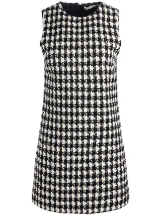 Alice + Olivia Clyde Aline Mini Dress | Black | FARFETCH