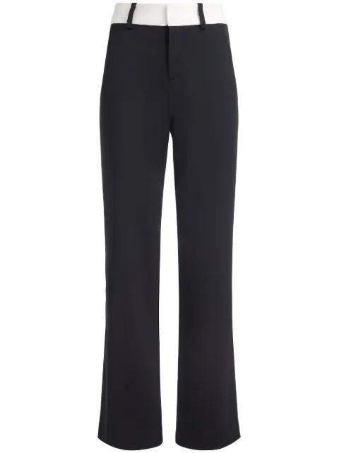 alice + olivia Alexander colour-block trousers